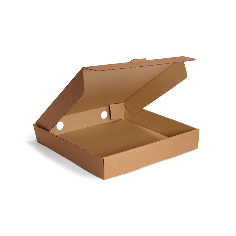 12" Kraft Corrugated Pizza Box - 100pk