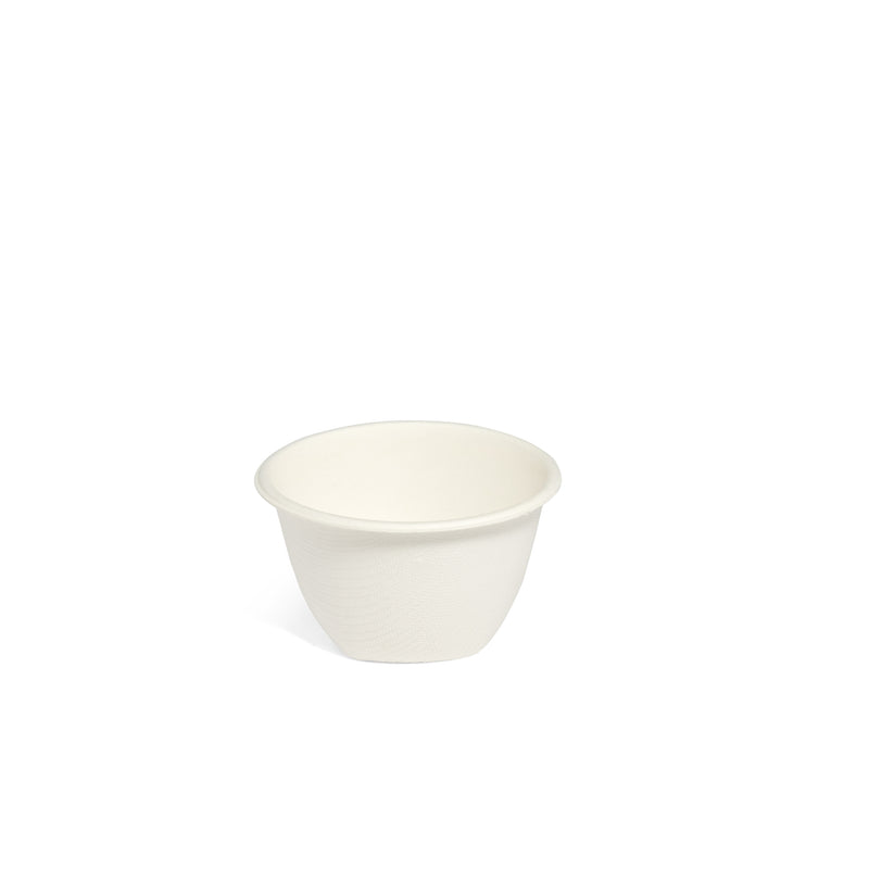 2oz Bagasse Sauce Pot - 2500pk