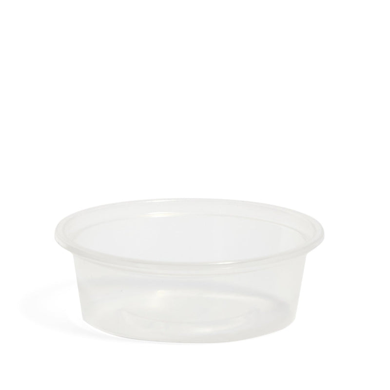 2oz RPET Sauce Pot & Lid - 1000pk