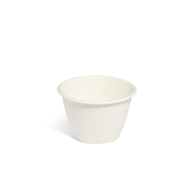 4oz Bagasse Sauce Pot - 2500pk