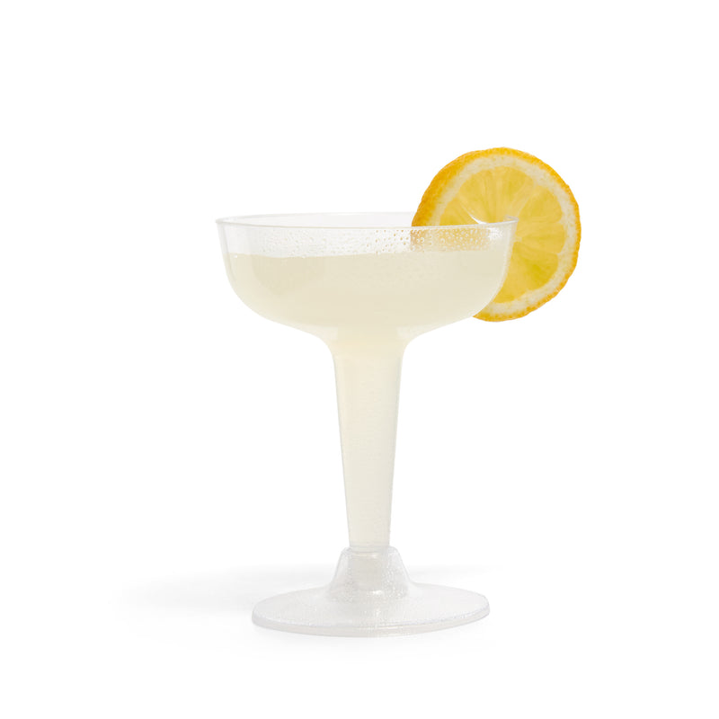 5oz 2 Piece Margarita Glass with Clear Base - 144pk