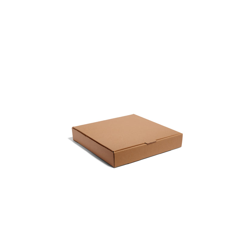 7" Kraft Corrugated Pizza Box - 100pk