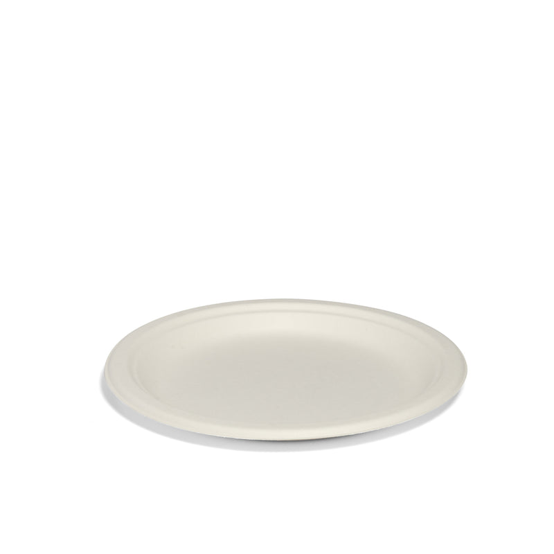 9" Bagasse Round Plate - 500pk