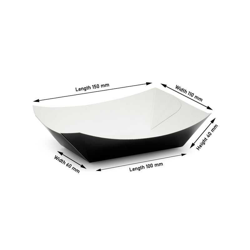 Black Chip Tray - 500pk