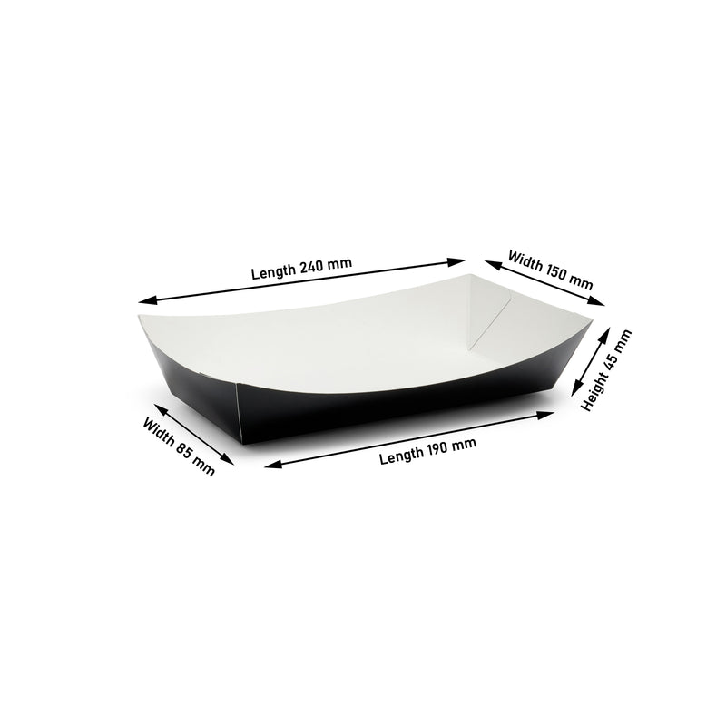 Black Standard Meal Tray - 500pk