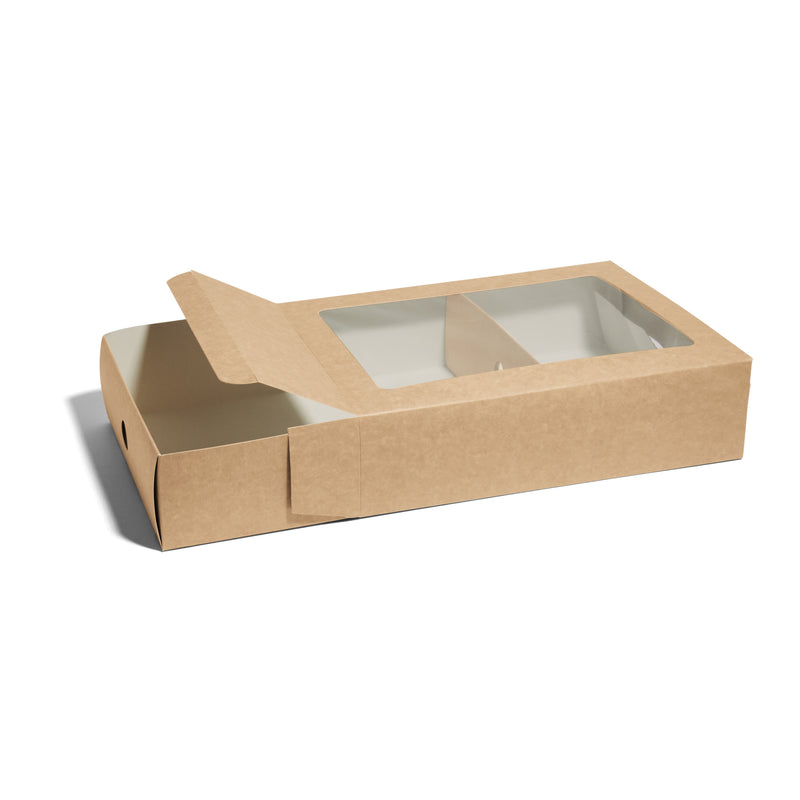 Medium Kraft Platter Box Full Inserts - 50pk