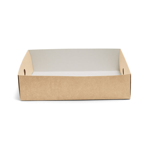 Medium Kraft Platter Box Full Inserts - 50pk