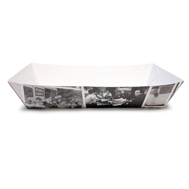 Standard Newsprint Meal Tray - 500pk