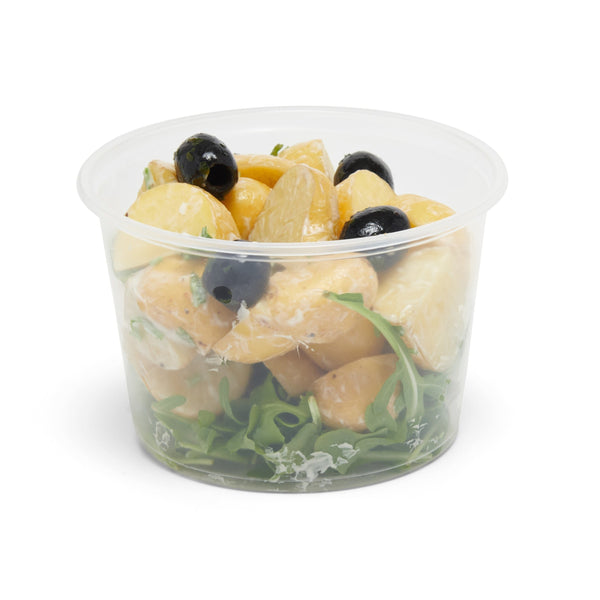 16oz Clear Plastic Deli Container - 500pk