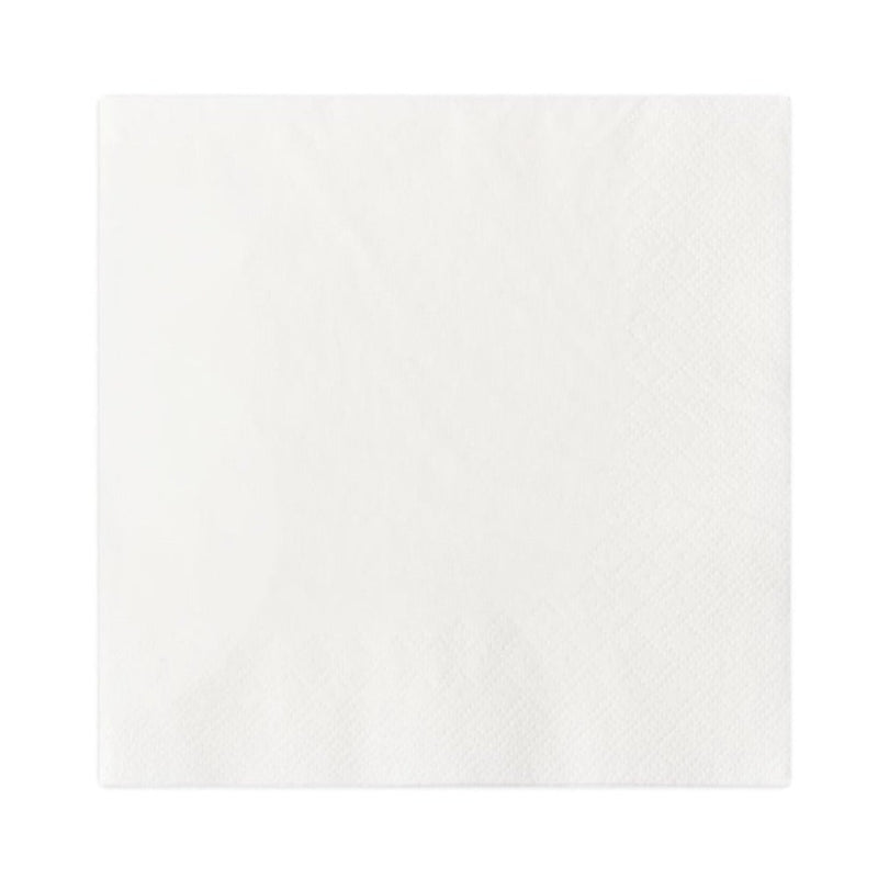 33cm 2 Ply White Paper Lunch Napkin - 2000pk