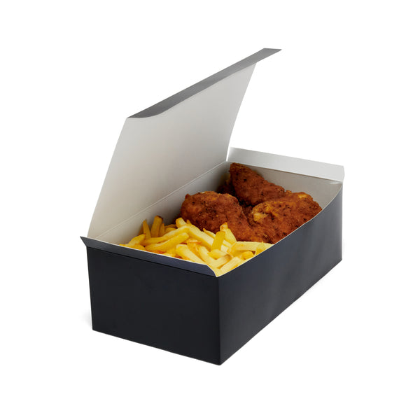 Large Black Food Box - 250pk