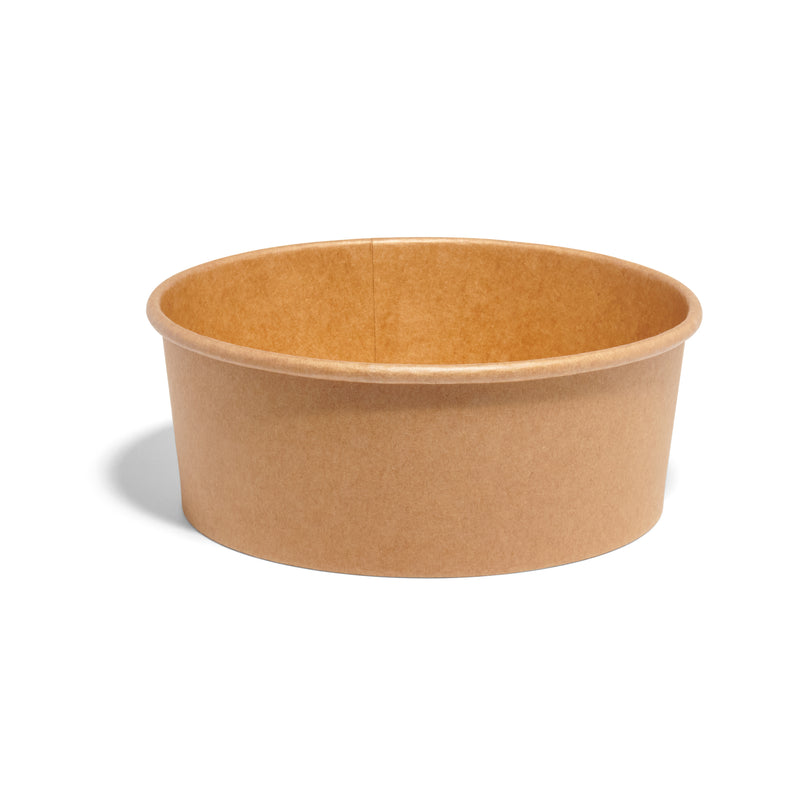 1090ml Shallow Kraft Paper Bowl - 300pk