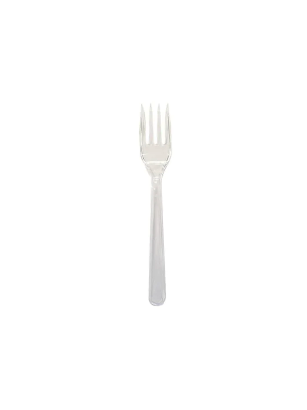 Clear Heavy Duty Plastic Fork - 2000pk